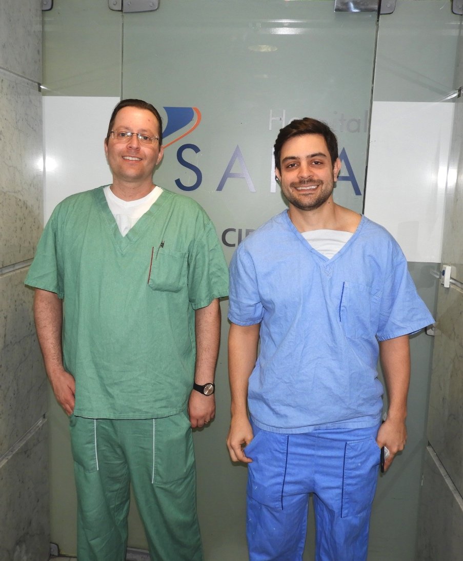 Dr. Rafael Bernardon e Dr. Luiz Rigonatti 